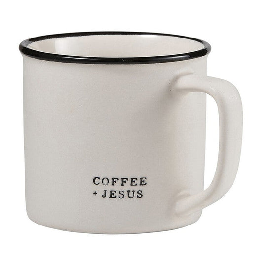 Mug, Coffee + Jesus