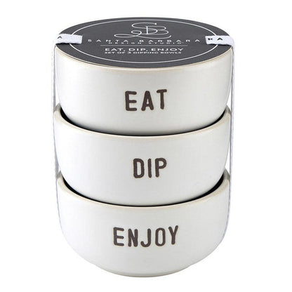 Bowls, Eat Dip Enjoy Set